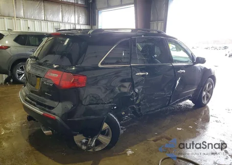 2012 Acura Mdx Technology из США, поврежденный, VIN 2HNYD2H4XCH503409